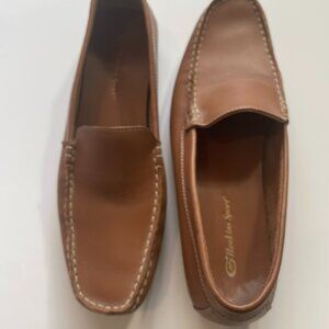 Hawkins Sport Women’s Loafers– Size 39 (US 7.5) Narrow– Brown Leather Slip-Ons